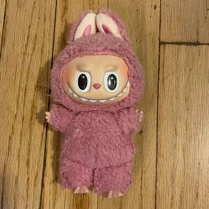 Pink labubu the monster Plush Doll - popmart